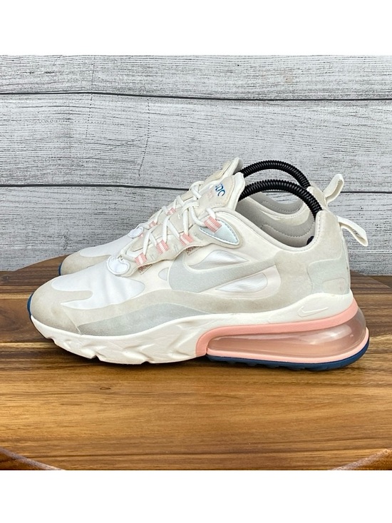 Nike Shoes - Nike Air Max 270 React Summit White Light Pink Shoes AO4971-100 Women’s Size 8